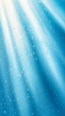 Wall Mural - A blue background with water droplets on it