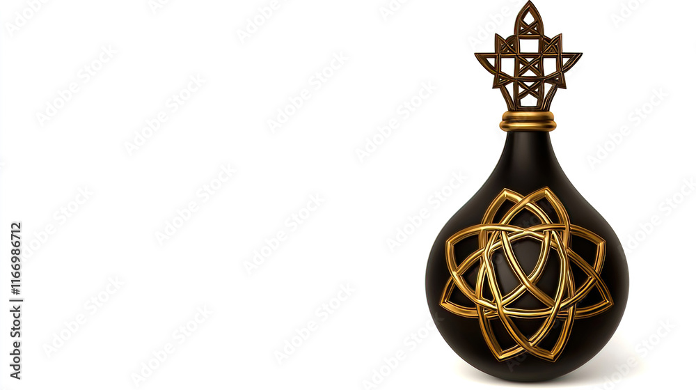 Hanukkah dreidel bottle