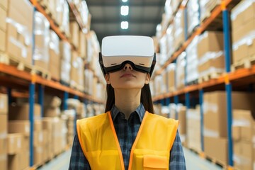 Poster - Exploring virtual reality technology in a warehouse environment innovative training and engagement