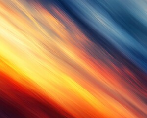 Wall Mural - Abstract blurred background with beautiful sunrise light, blurred gradient, bokeh effect, soft light, and warm colors. Vector illustration vintage abstract background with blurred sun rays, sunset sky