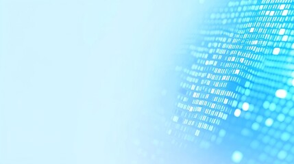 Poster - Vibrant Blue Technology Abstract, a seamless blend of deep and light blue hues creating a dynamic, modern backdrop that evokes innovation and digital advancement.