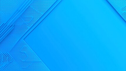 Poster - Vibrant Blue Gradient, an abstract composition featuring a smooth transition of blue hues, evoking a sense of depth and innovation, ideal for technology-themed designs.