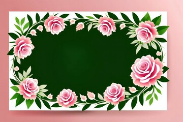 Canvas Print - Floral Poster