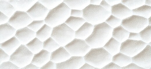 Poster - White background with a pattern of rocks