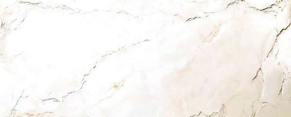 Poster - White tile floor with a crack in it