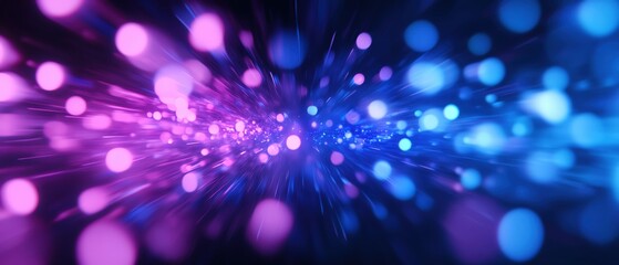 Aufkleber - Colorful abstract lights creating a vibrant and dynamic background effect.