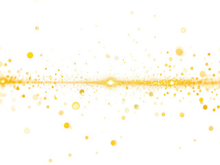 Wall Mural - Sparkling light gold energy glitter firework and bokeh, golden glitter firework sparkling lights and bokeh