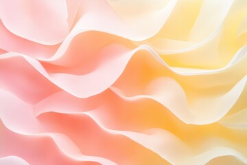 Poster - Soft waves of pastel colors create a soothing visual experience that captures the beauty of gentle motion and light. Generative AI