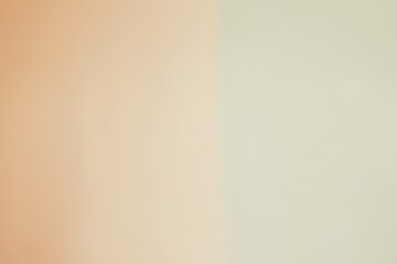 Poster - Soft pastel gradient background with subtle tones of beige and cream illuminated by gentle light. Generative AI
