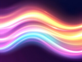 abstract wave background, glowing