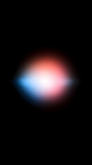 Wall Mural - Abstract Background: Red Blue Glow