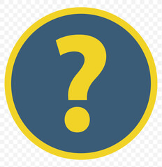 Poster - question mark icon symbol, vector illustration. eps 10.