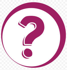 Poster - question mark icon symbol, vector illustration. eps 10.