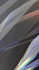 Poster - Animation Of Background With Wavy Lines And Glowing Lights