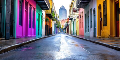 Poster - professional photo of downtown new orleans