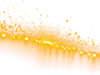 Wall Mural - Golden glitter light sparkling shiny bokeh imagine a universe where time is represented by a flowing river of golden light png clipart transparent