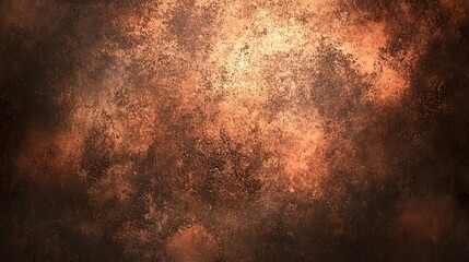 Poster - Abstract Brown And Orange Textured Background