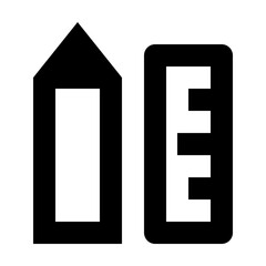 Poster - Design photographic black  icon pack