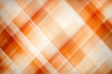 Poster - Abstract geometric pattern with warm orange and cream hues