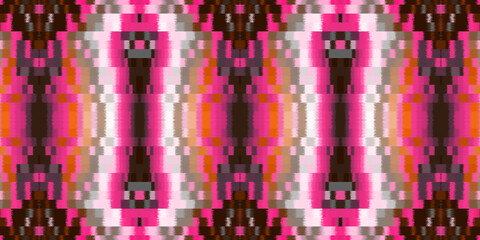 Poster - Abstract Geometric Pattern Texture For Fabric, Carpet, Wallpaper, Clothing Concept