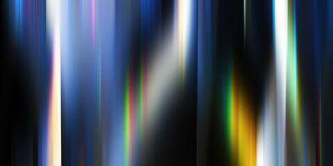 Poster - Abstract Colorful Background With Vertical Streaks Of Iridescent Light 