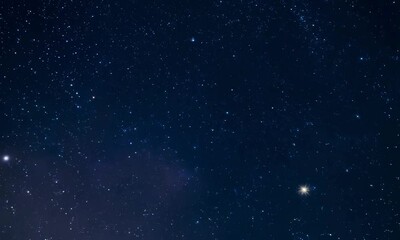 starry night sky