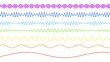 © Ricardo - light visible spectrum rainbow colors wavelength representation. Can be used to represent ultraviolet radiation frequency, infrared electromagnetic waves or prism refraction ray