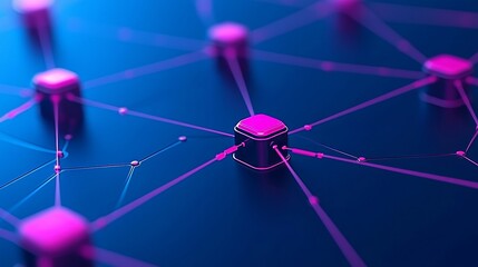 Poster - Advanced data science and deep learning algorithms, including neural flow networks and generative AI, analyze stock market trends using big data technology, driving innovation in futuristic