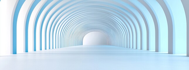 Aufkleber - Minimalistic Architectural Background. Simple Graphic Design. White Geometric Pattern.