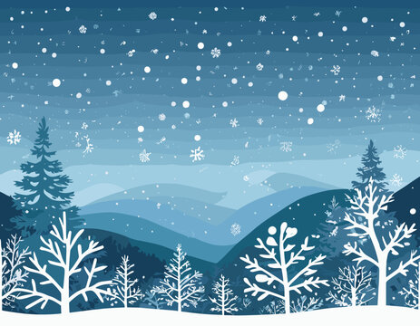 Falling snow on transparent background in paper cut style. Snowstorm clouds overlay effect for Christmas and New Year Design. Vector illustration