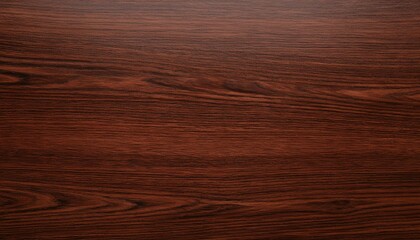 Wall Mural - Dark Wood Texture Background: Rich Mahogany Grain