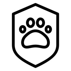 Sticker - pet insurance icon