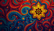 © huaomanz - Bold Balinese Batik Motifs with Dynamic Color Layers