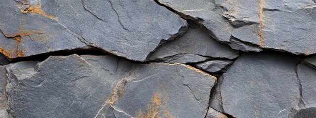 Poster - Rough gray stone texture background.