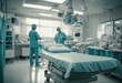 © sandra - room surgical background modern operating theate hospital defocused surgery healthcare medical