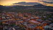 © Jacob - Aerial View of Downtown Boulder, Colorado at Sunset