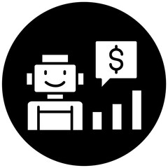 Canvas Print - Finance Icon