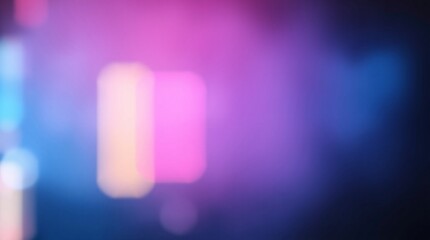 Wall Mural - Blurry abstract background neon blue, purple, and pink lights vibrant colors.