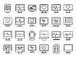 © Rony - Vital sign monitor icon design guide