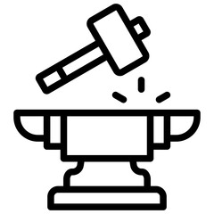 Poster - Craftsmanship Outline Icon