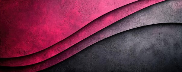 Poster - Grungy abstract background idea. Abstract waves of red and black create a striking textured background for designs.