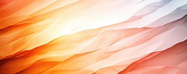 Poster - Grungy abstract background idea. A vibrant abstract wave pattern showcasing dynamic orange and white gradients.
