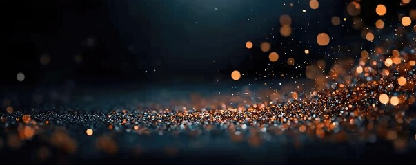 Aufkleber - Burst abstract background concept. Abstract image featuring glowing particles creating a mesmerizing background effect.