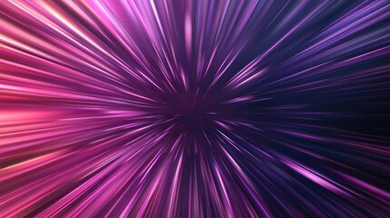 Aufkleber - Burst abstract background concept. Vibrant abstract background with radiant light rays in purple and pink hues.