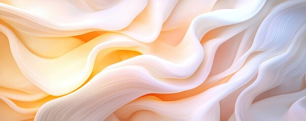 Aufkleber - Galaxy abstract background concept. Abstract soft curves with gentle hues create a calming, ethereal visual experience.