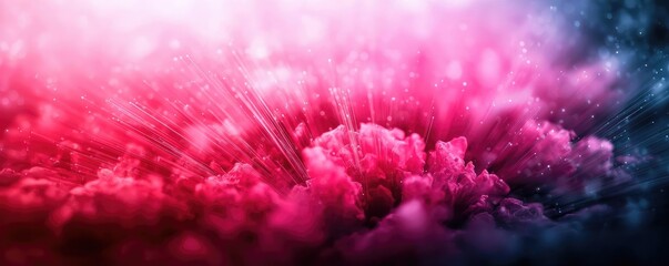 Aufkleber - Burst abstract background concept. A vibrant abstract background featuring striking pink and blue cloud formations.