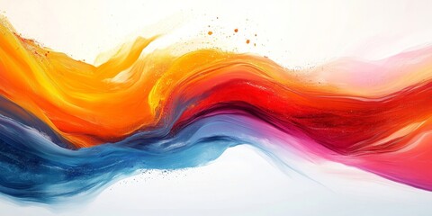 Wall Mural - Abstract Creative Concept Digital Design with Clean Lines, Generative AI