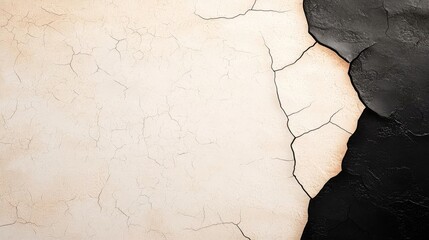 Poster - Grungy abstract background idea. Abstract cracked texture background in contrasting light and dark colors.