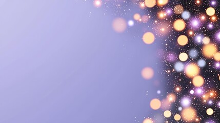 Aufkleber - Galaxy abstract background concept. Abstract background with soft bokeh lights and shimmering effects in pastel colors.