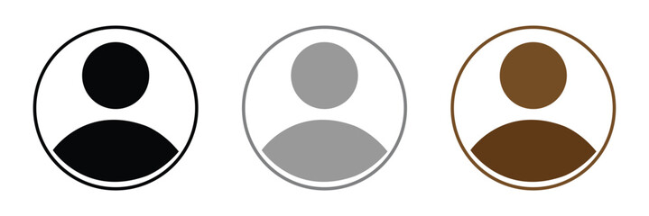 Aufkleber - Default Avatar Profile Icon Vector, Social Media User .EPS 20  .
